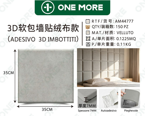 Adesivo 3d imbottiti