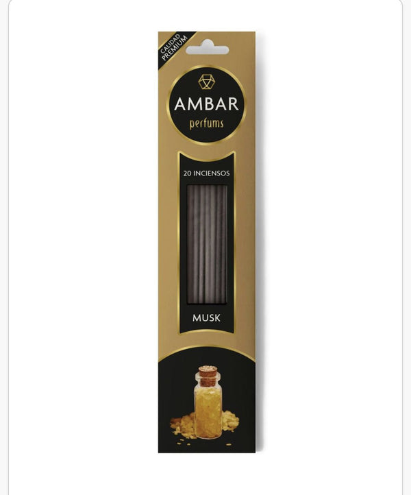 AMBRA INCENSO 20PZ MUSCHIO