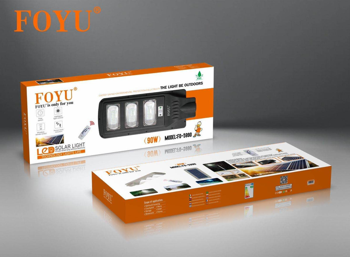 Lampione solare – 90 W
