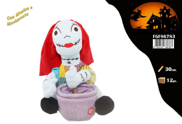 Figure decorative Halloween con musica e movimento da 30 cm