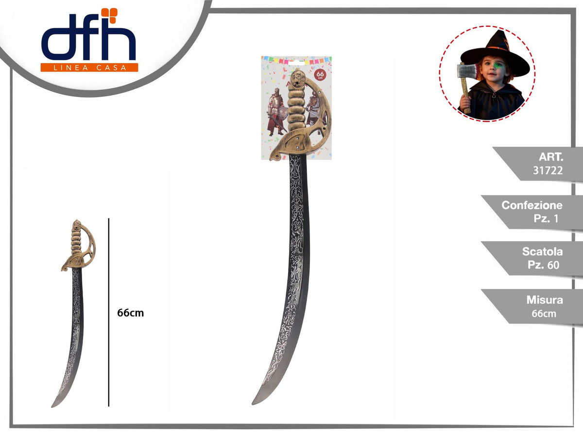Sciabola da travestimento da 66 cm