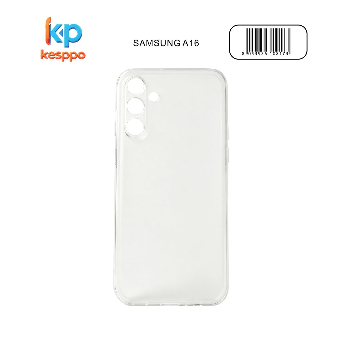 Custodia per Samsung Galaxy A16 – trasparente, in silicone