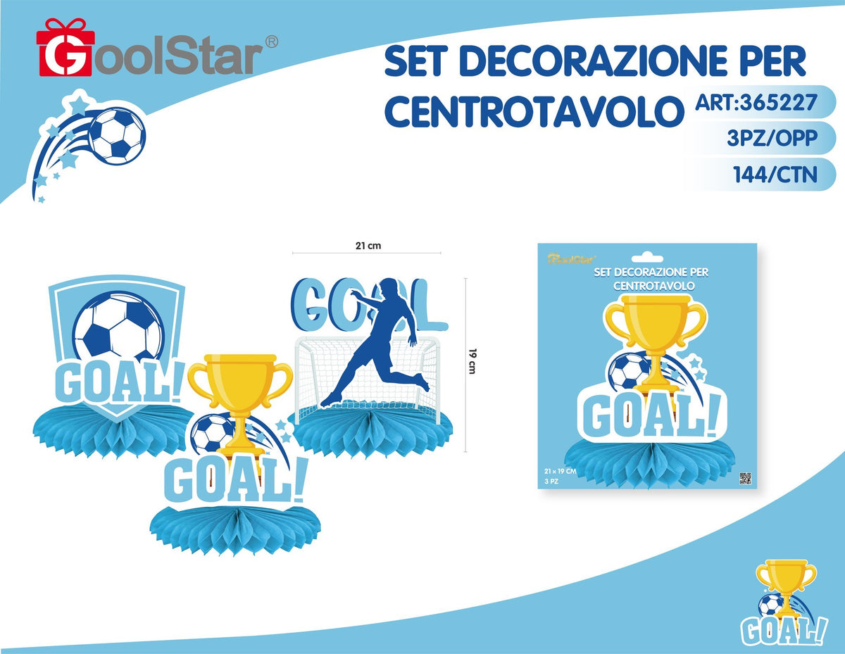 Set di decorazioni a nido d’ape per centro tavolo