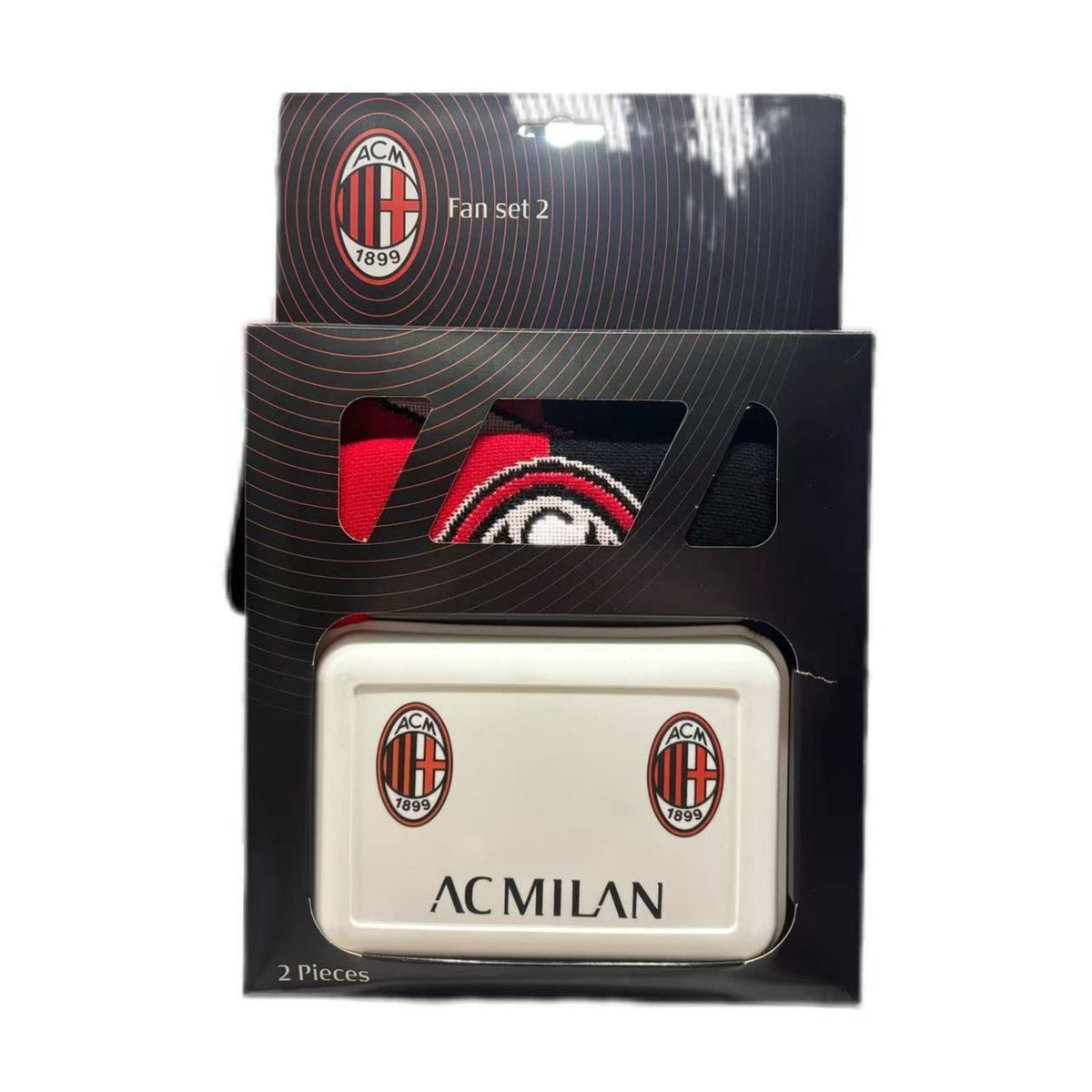Contenitore pranzo – SET PORTA MERENDA E SCIARPA MILAN RYC11ML