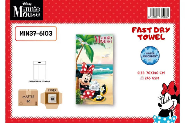Coperta o plaid – MINNIE FAST DRY TOWEL MIN376103