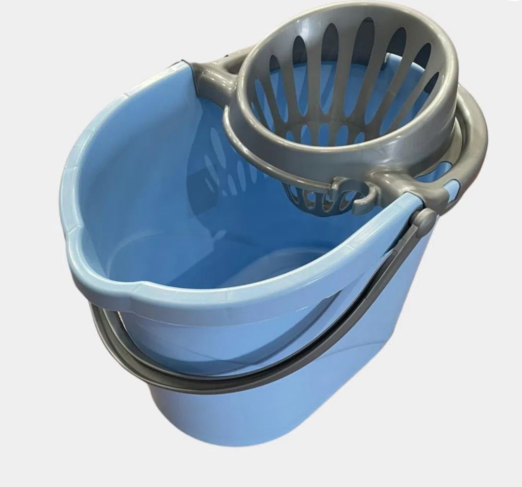 ECOPLAST SECCHIO STRIZZA MOP GOLDEN SMG 37x25.5x26.5CM AZZURRO PASTELLO 14LT
