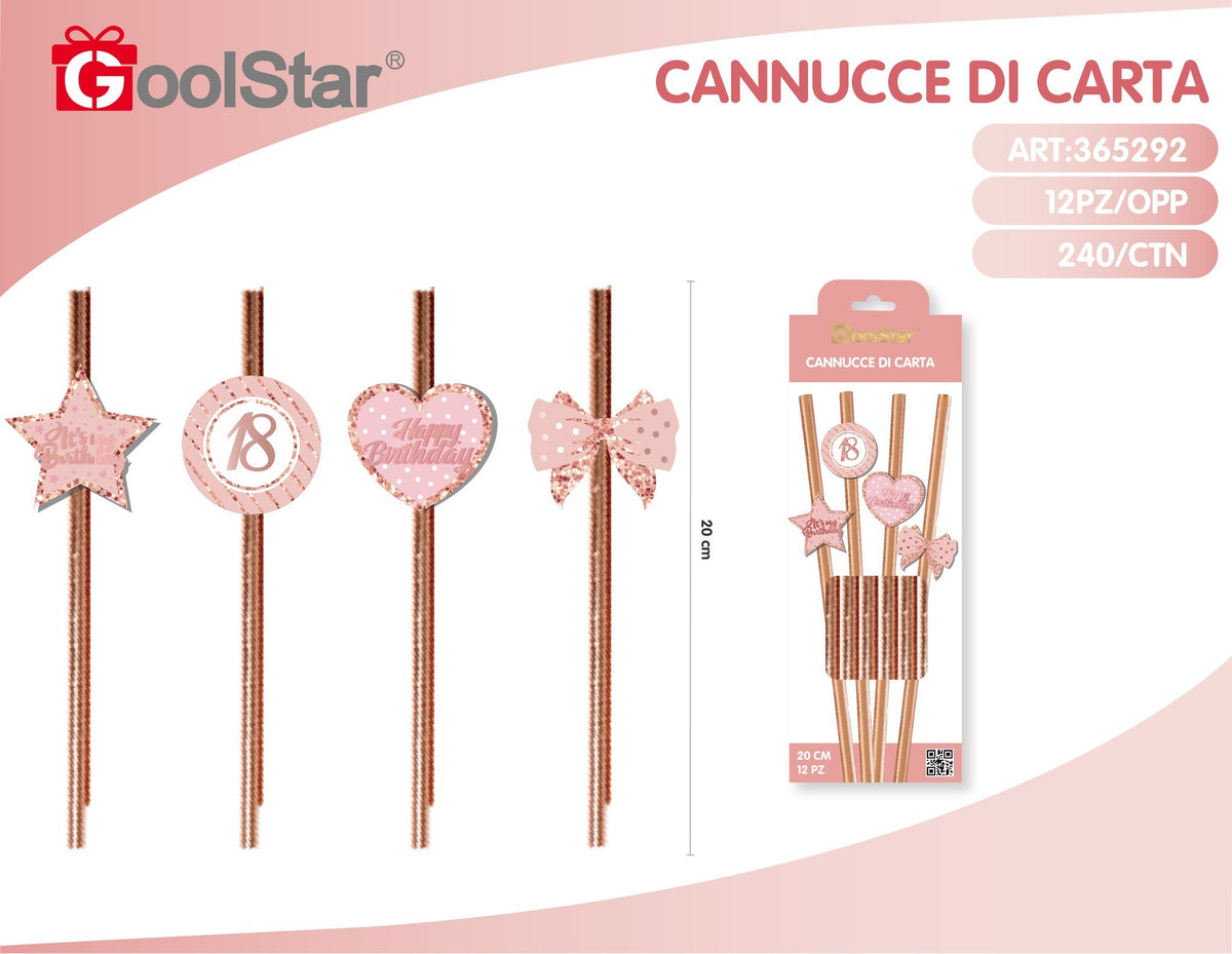 Cannucce di carta 18anni
