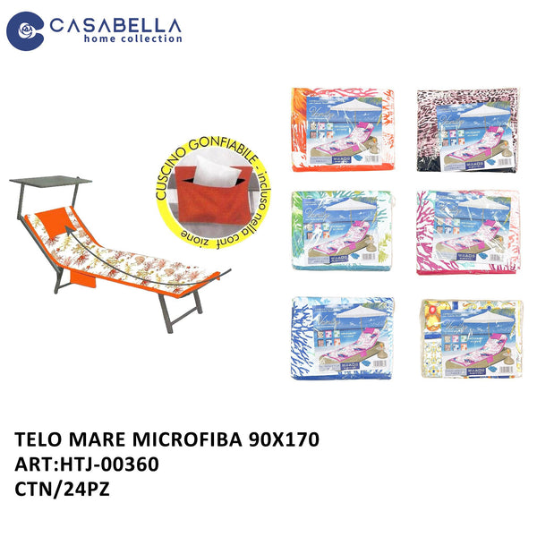 Telo Mare Microfibra 90X170