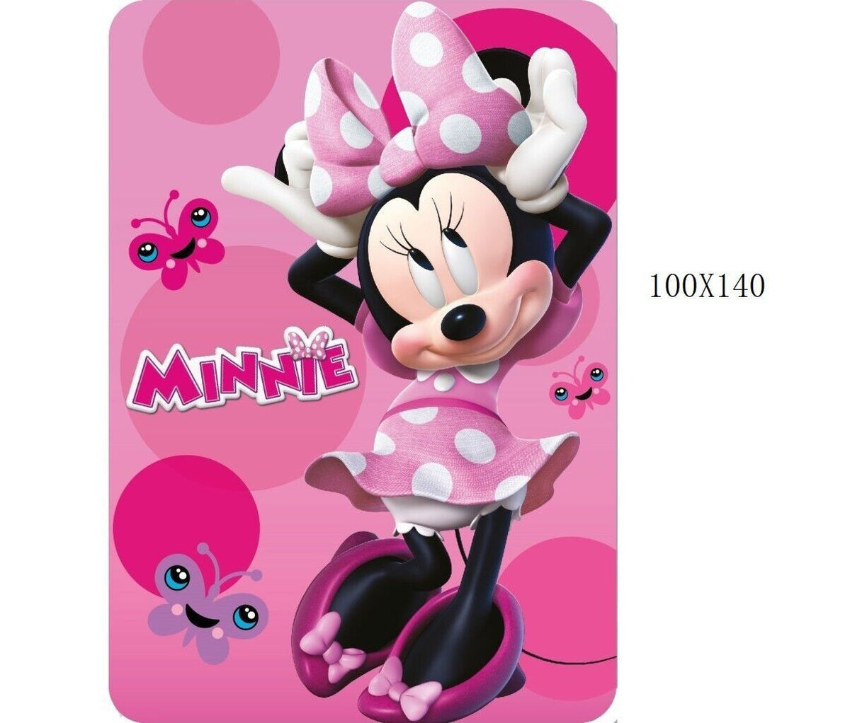 Coperta o plaid – MINNIE BLANKET 100X140 MIN244219