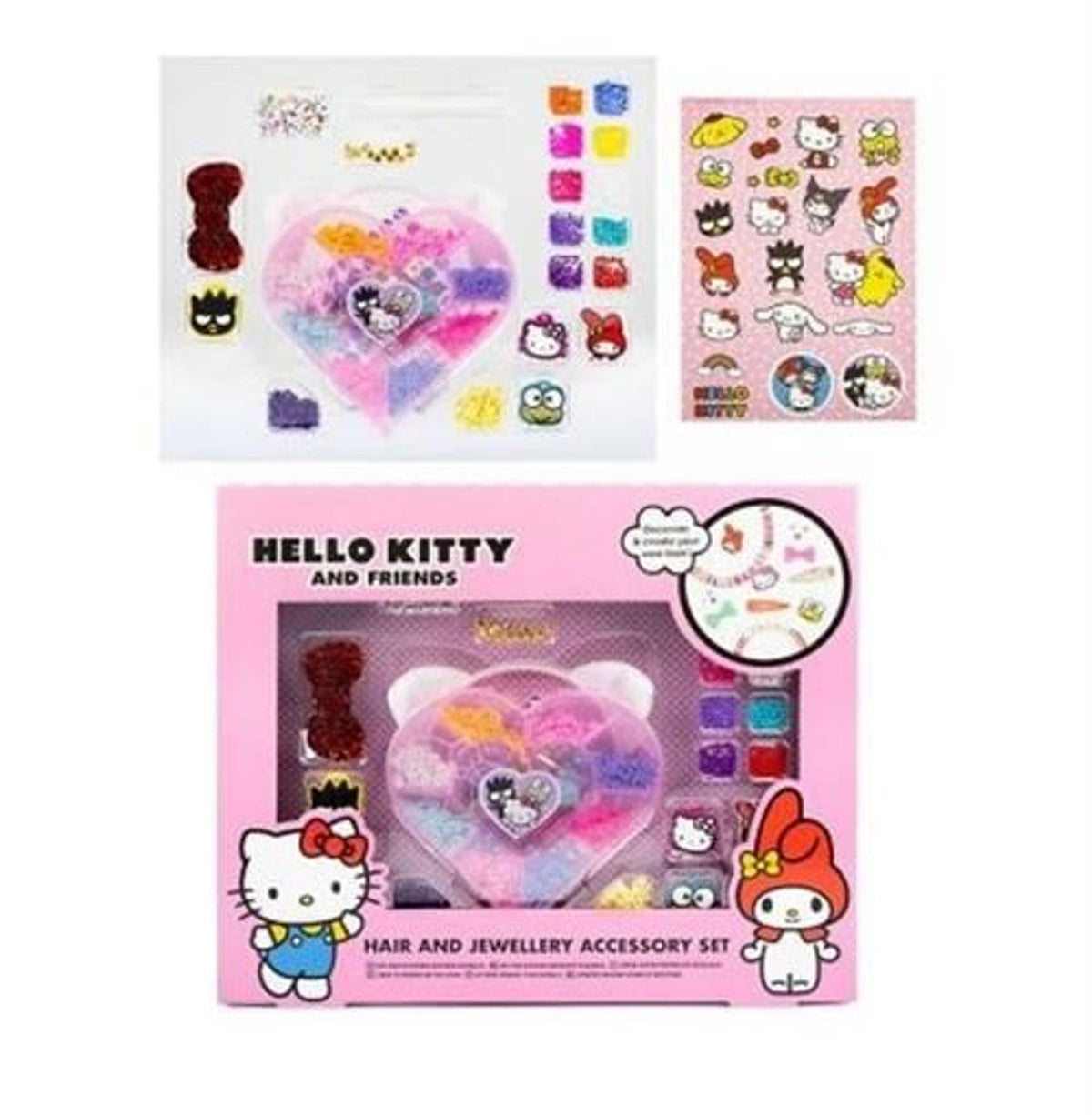 Prodotto per il trucco – SET PERLINE HELLO KITTY 046034