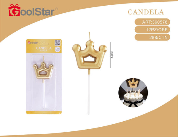 Candelina a corona, modello DY0686