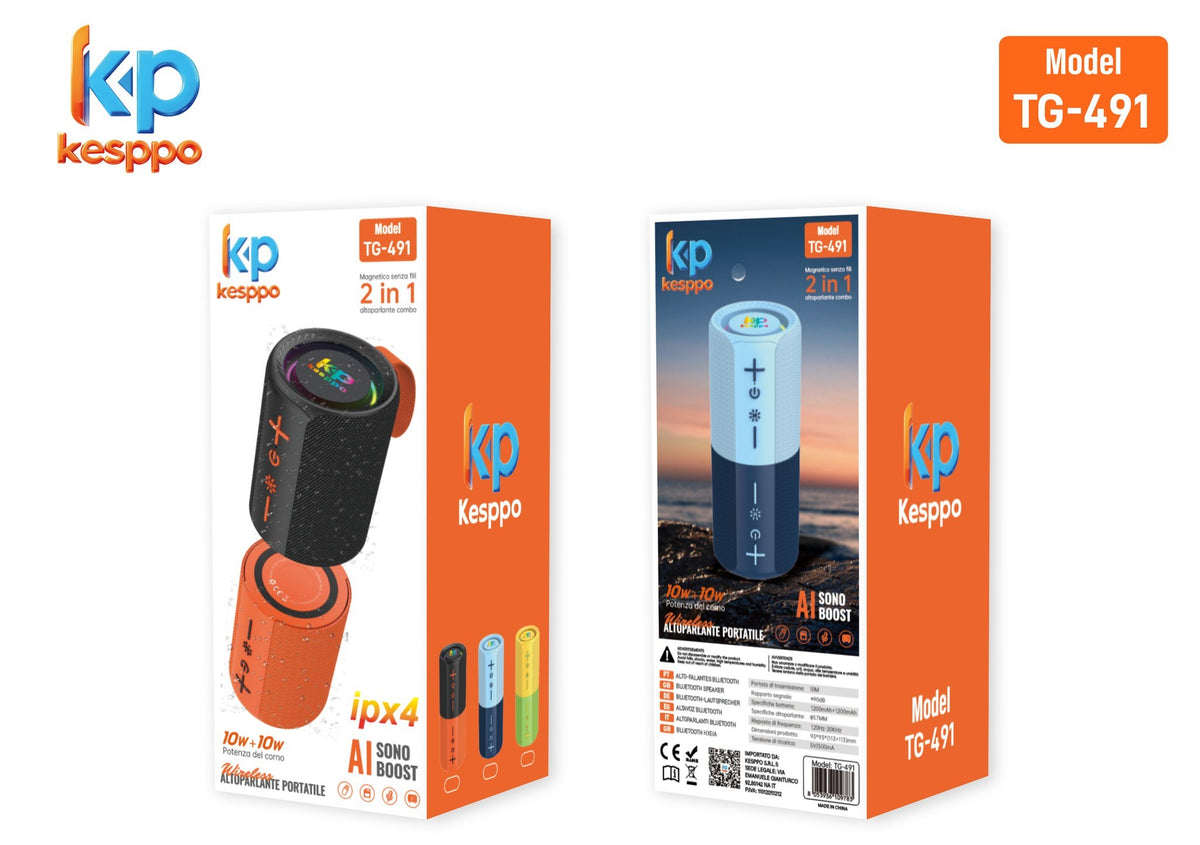 Altoparlante Bluetooth portatile TG-491