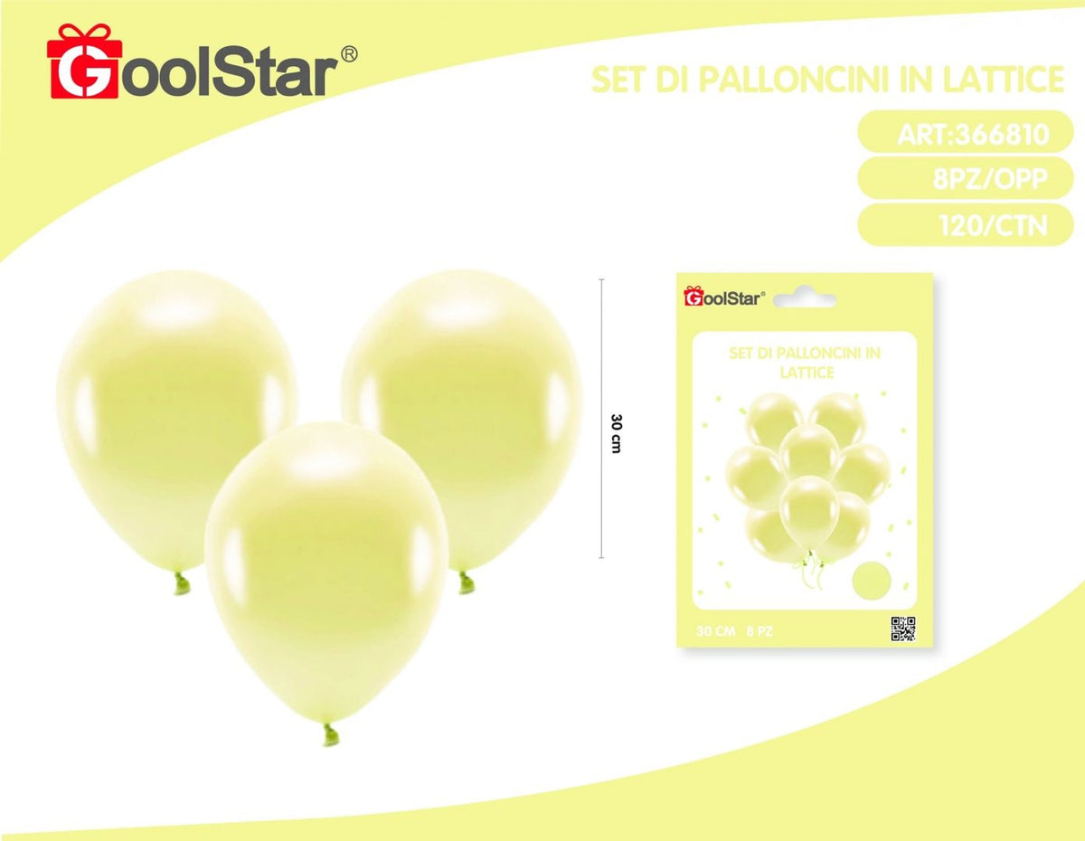 Set di palloncini in lattice pastello, 12 pollici