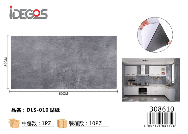 Adesivo decorativo DLS-010, grigio
