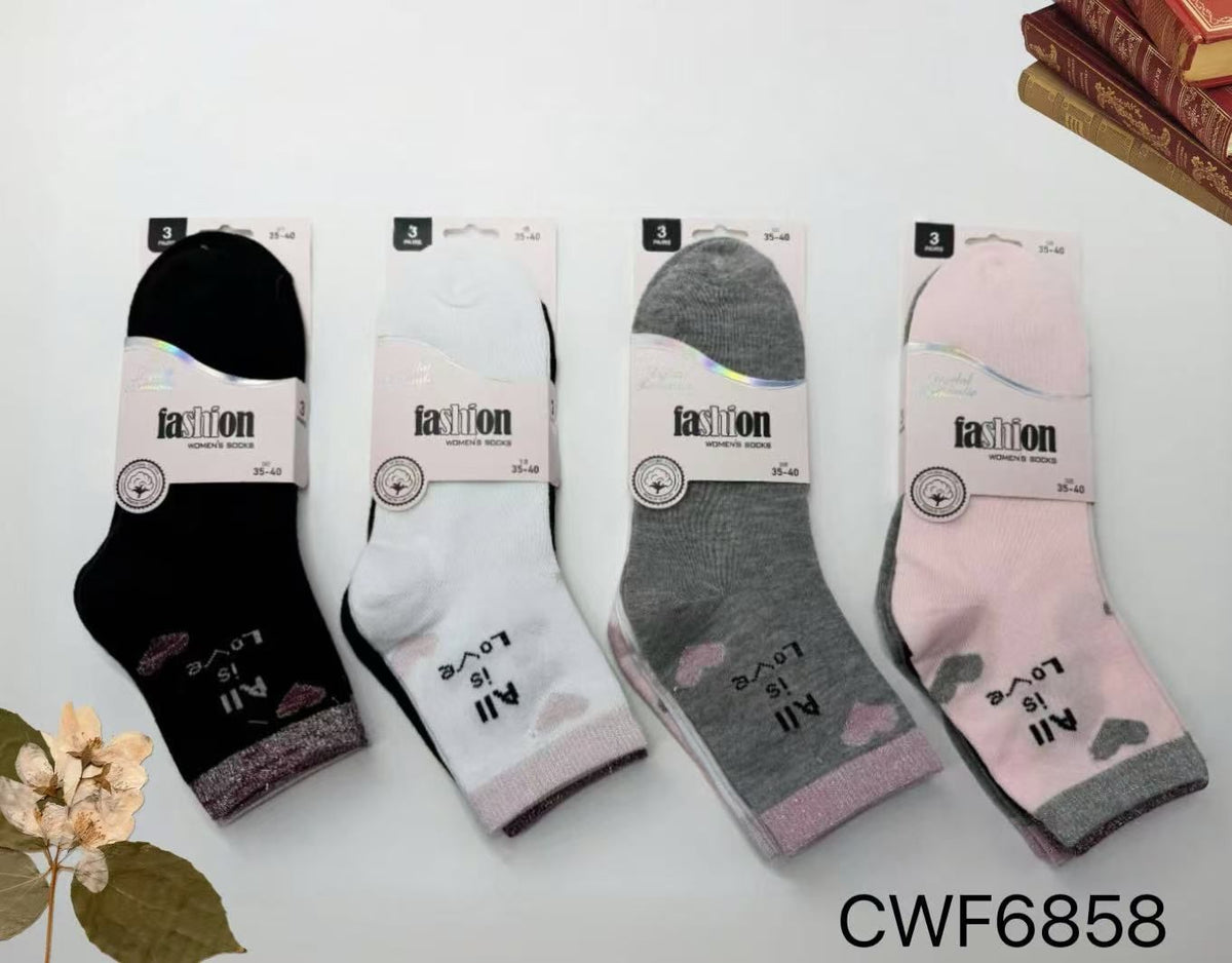 Calzini donna CWF6858 - confezione da 12 paia