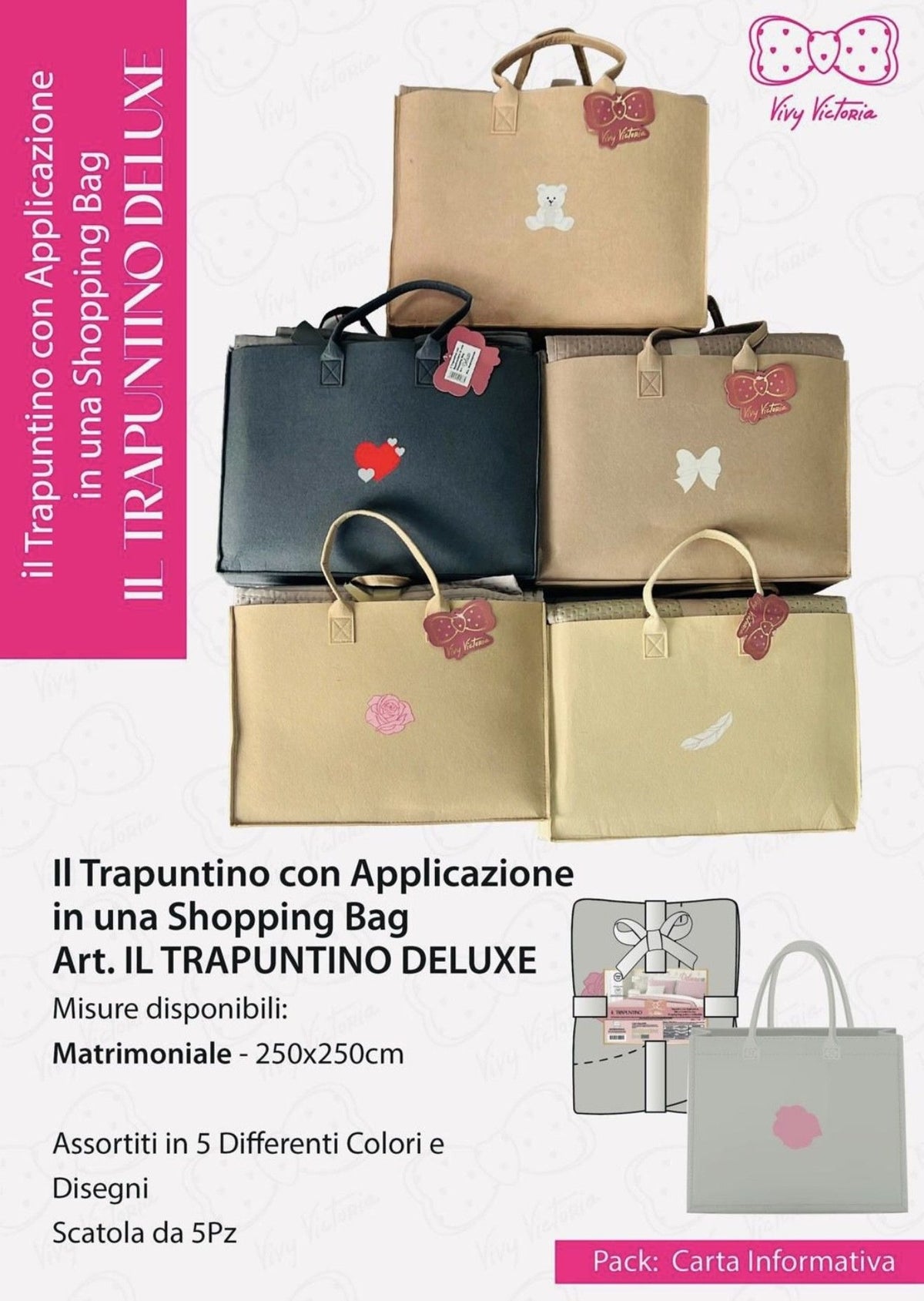 Trapuntino 250X250 Deluxe