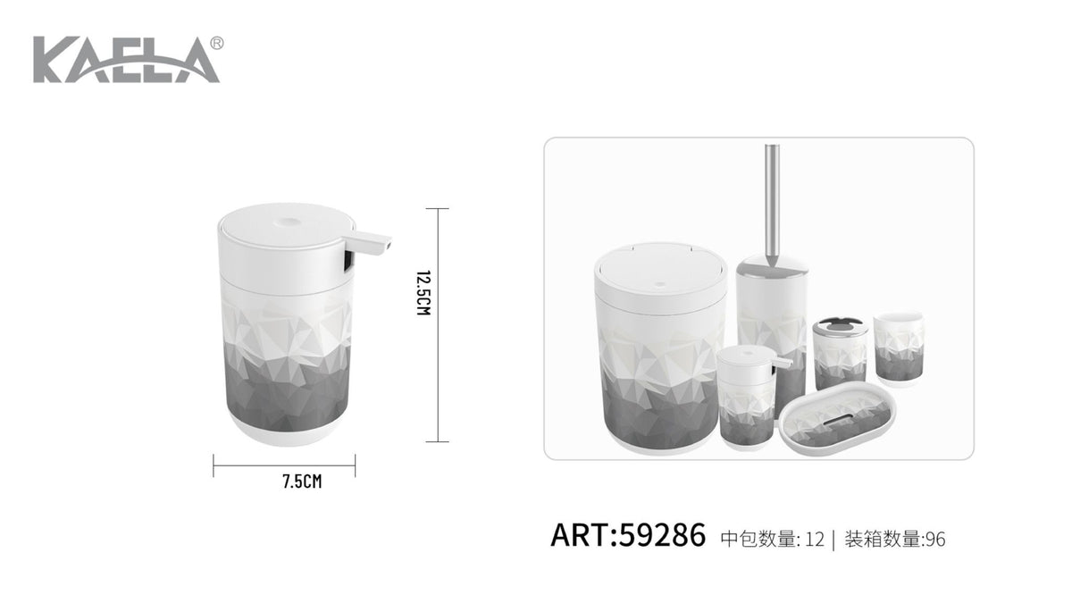 Dispenser per sapone 8034-Y, prisma