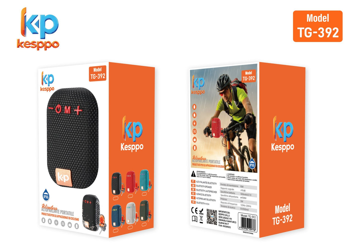 Altoparlante Bluetooth portatile TG-392