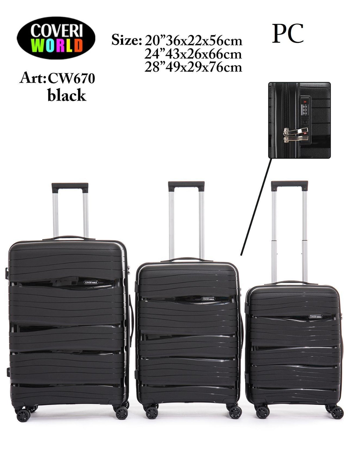 Set di trolley CW670