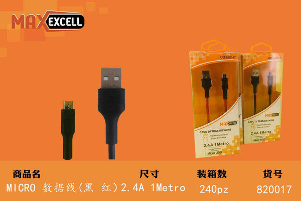 Cavo Micro 1M 2.4A