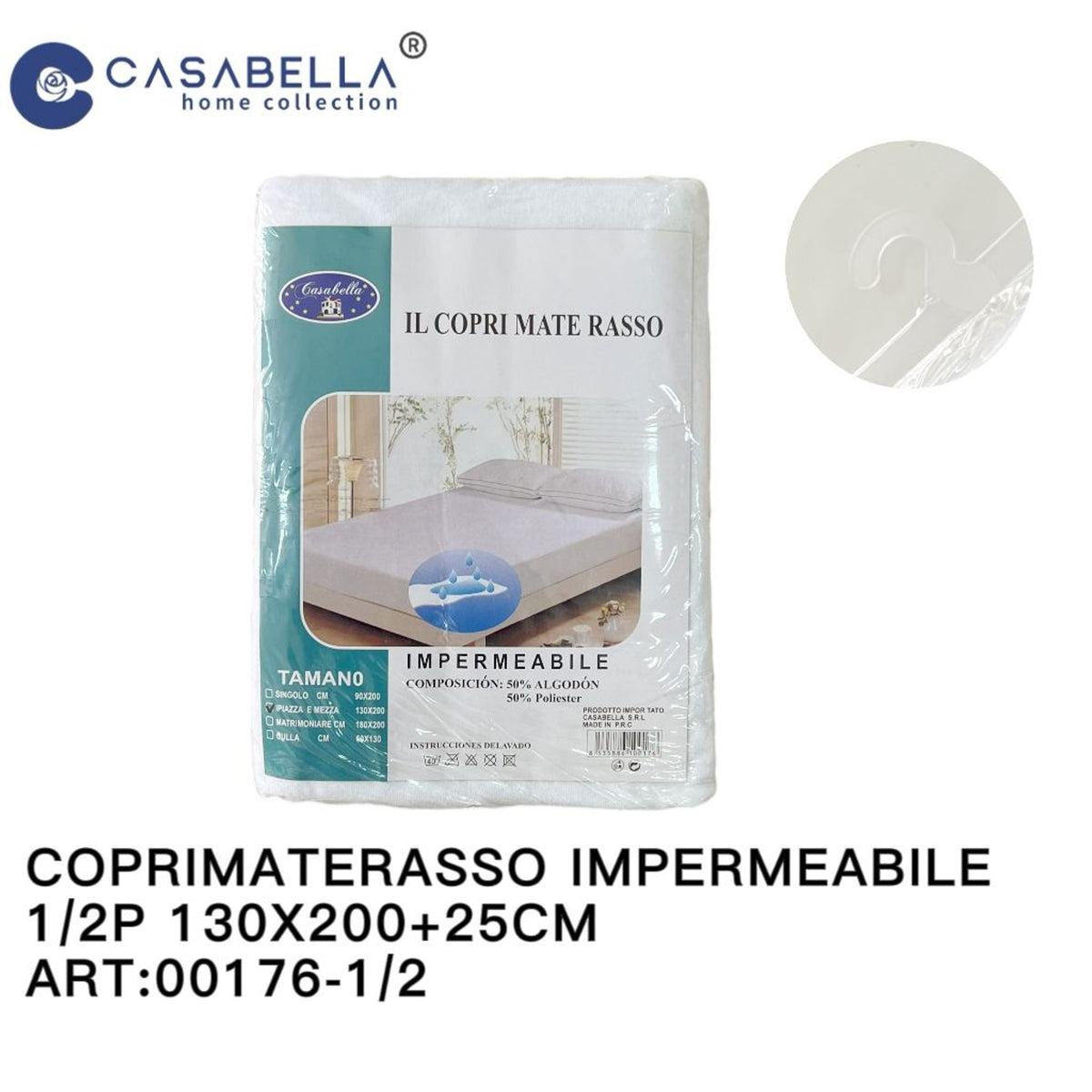 Coprimaterasso Imperbeabile 1/2P