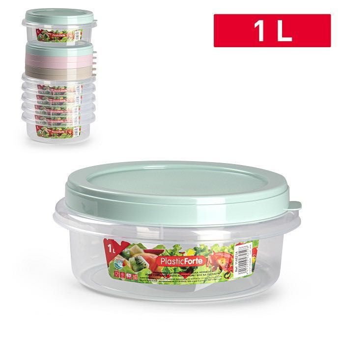 CONTENITORE 1000ML 17.5X17.5X8.5CM
