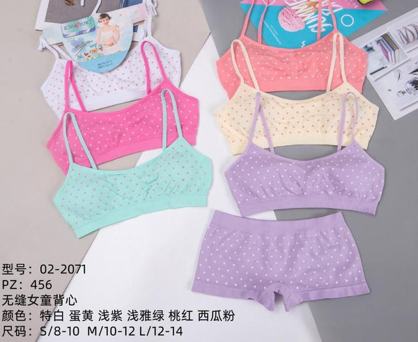 Completo intimo bambina 02-2071