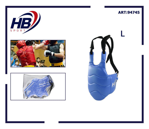 Pettorina da boxe blu taglia L