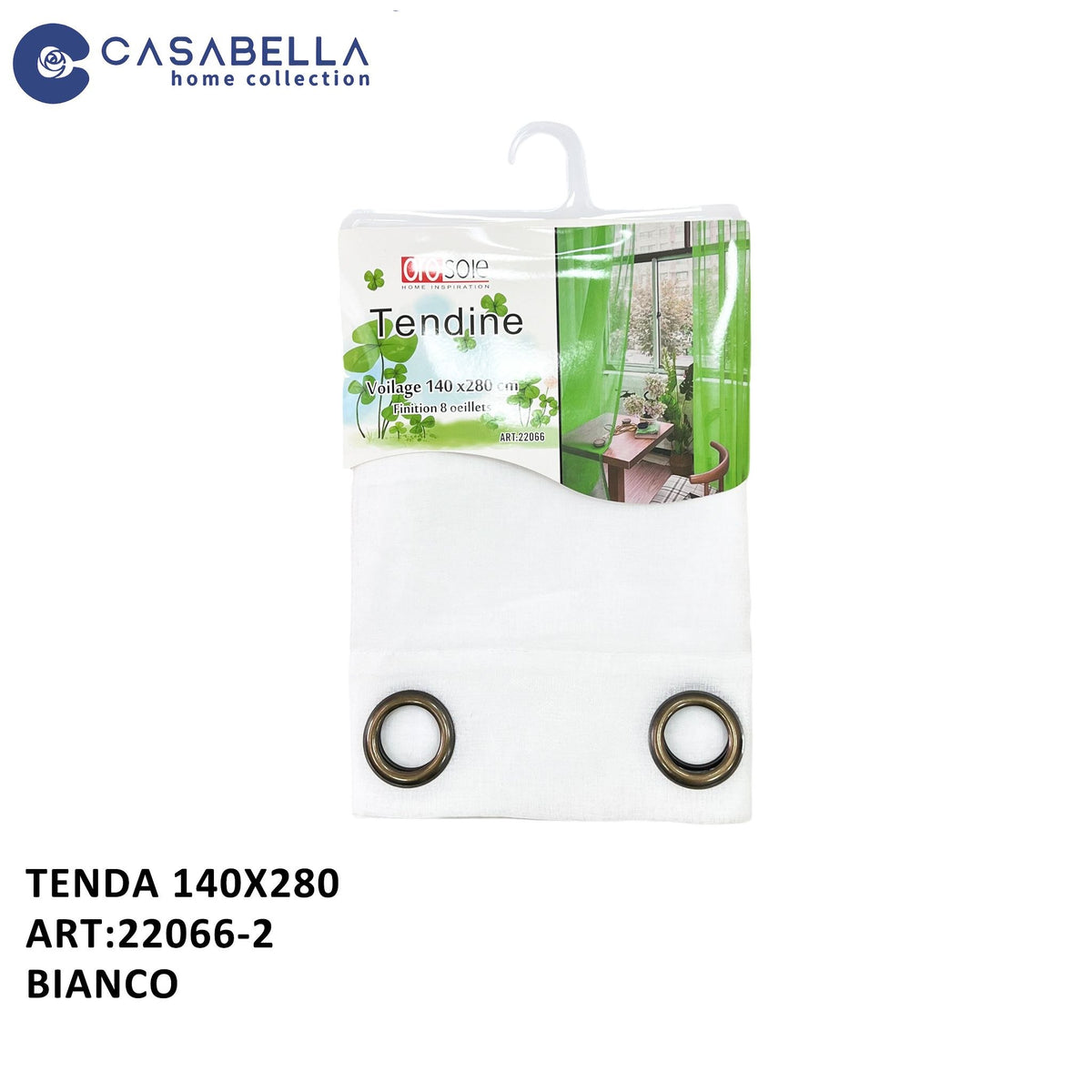 Tenda 140X280 Bianco