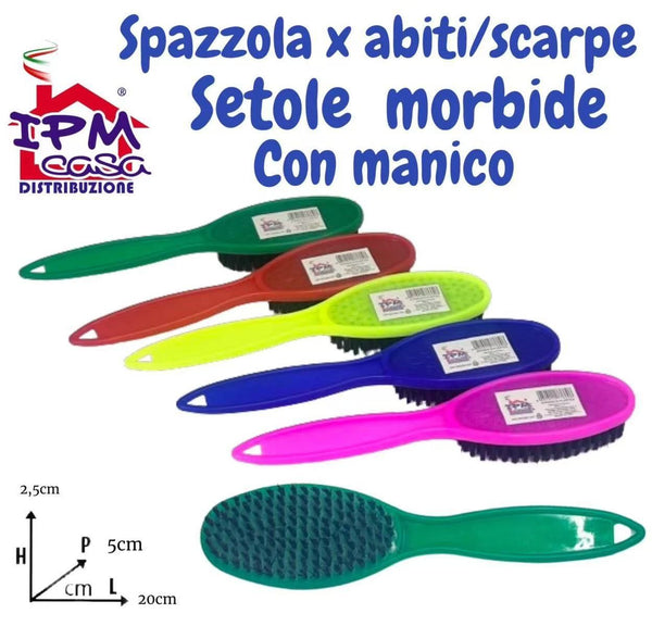 IPM SPAZZOLA ABITI/SCARPE C/MANICO