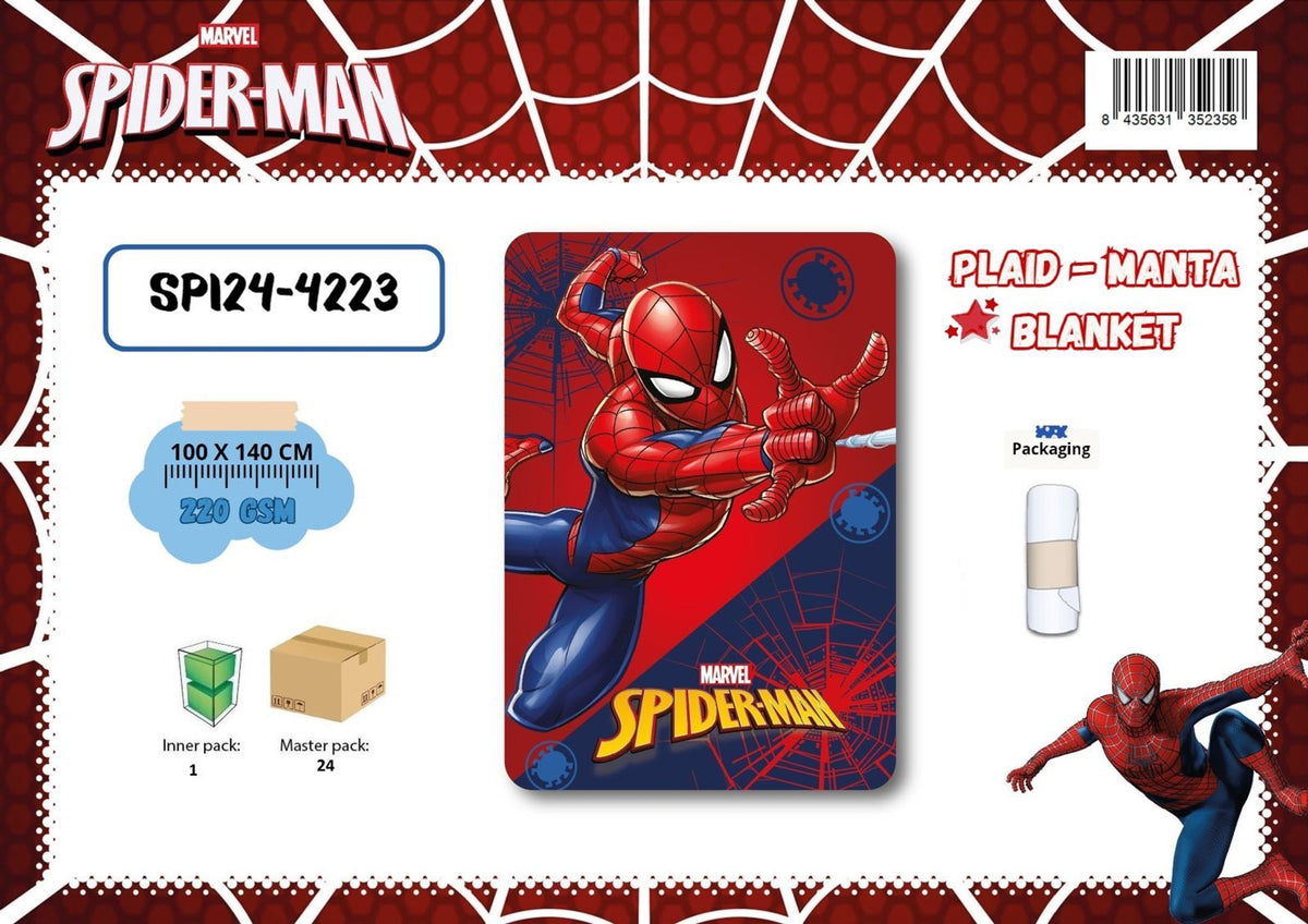 Coperta o plaid – SPIDERMAN BLANKET 100X140 SPI244223