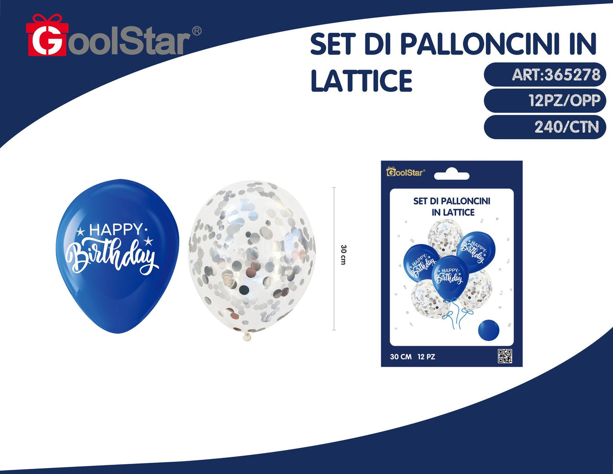 Set di palloncini in lattice, 18 anni