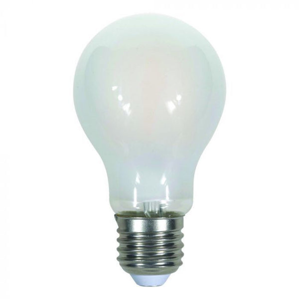 Lampadina LED E27 A60 a filamento 7 W 6400 K satinata