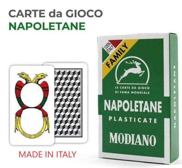 Carte napoletane Modiano Family, confezione verde