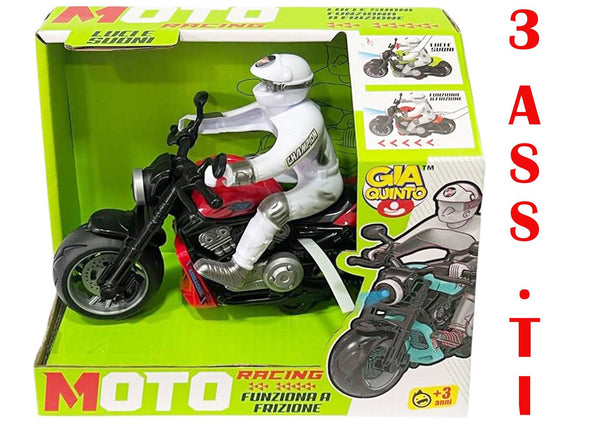 Veicolo giocattolo – MOTO RACING LUCI E SUONI GV8463