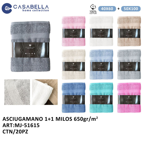 Asciugamano 1+1 Milos