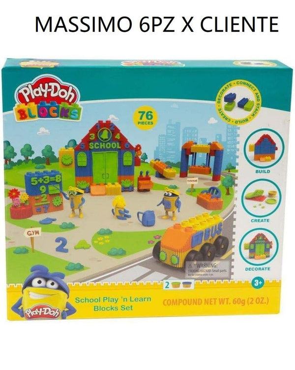 Kit creativo per bambini – PLAYDOH BLOCK SCUOLA PLD01000