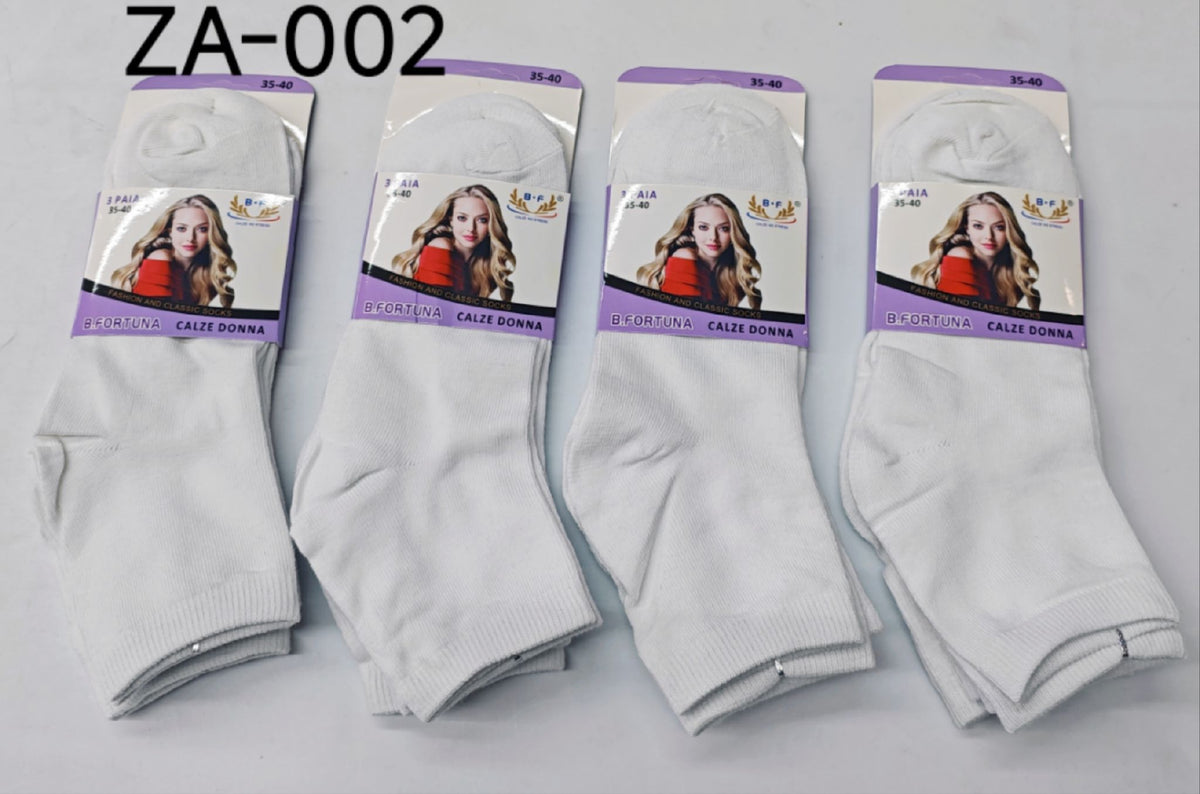 Calzini donna ZA002 - confezione da 12 paia