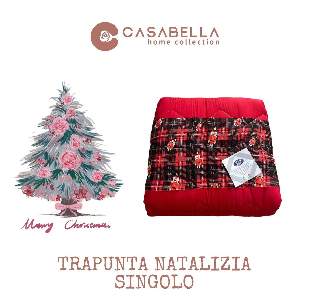 Trapunta Natalizia 1P