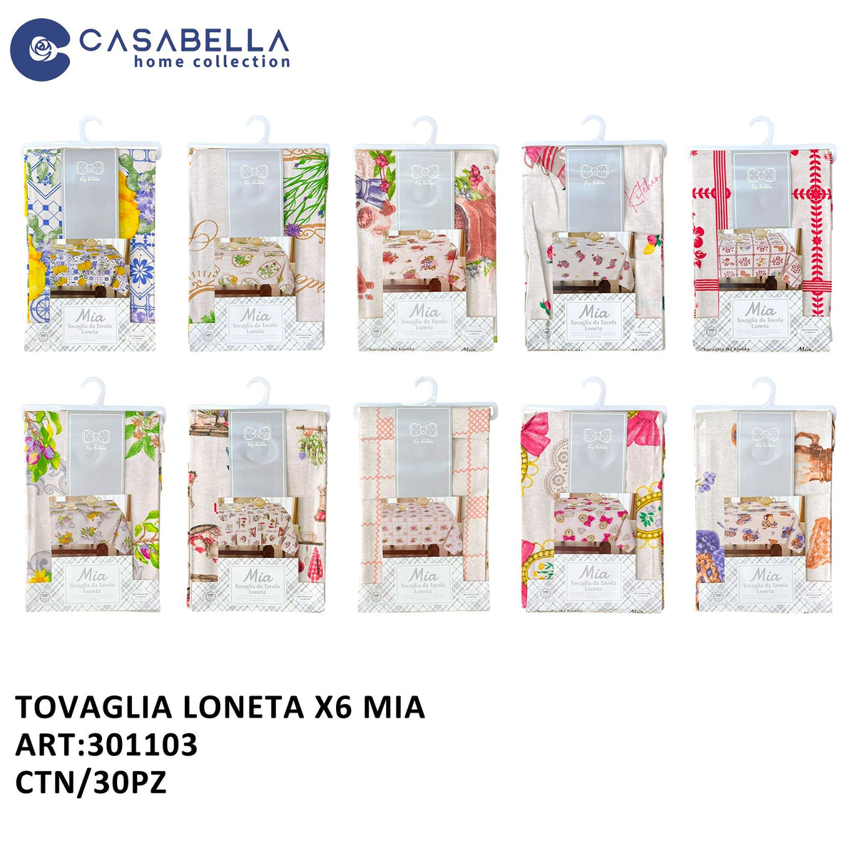 Tovaglia Loneta X6 Mia