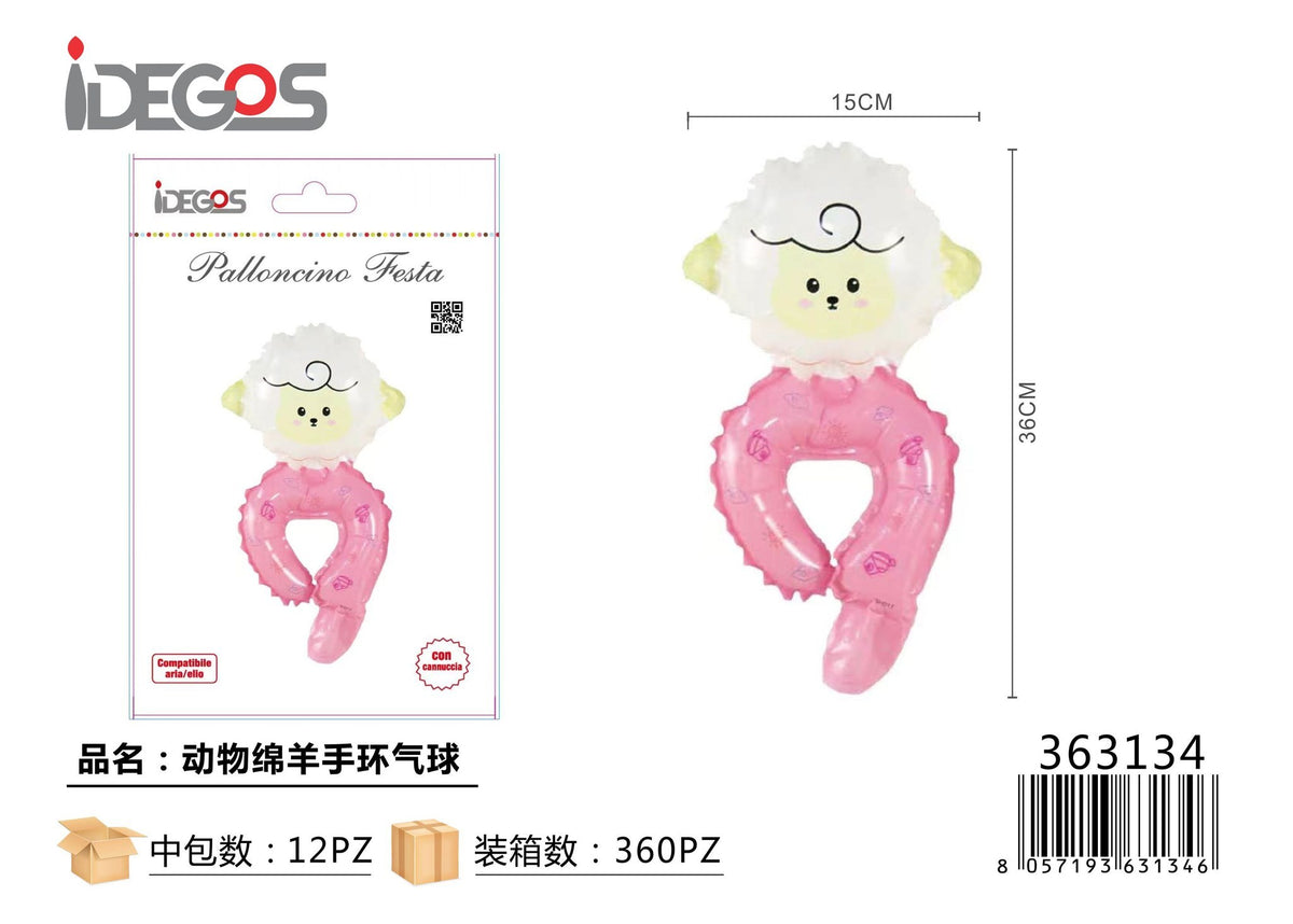Palloncino a bracciale con animale