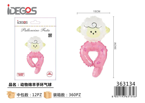 Palloncino a bracciale con animale