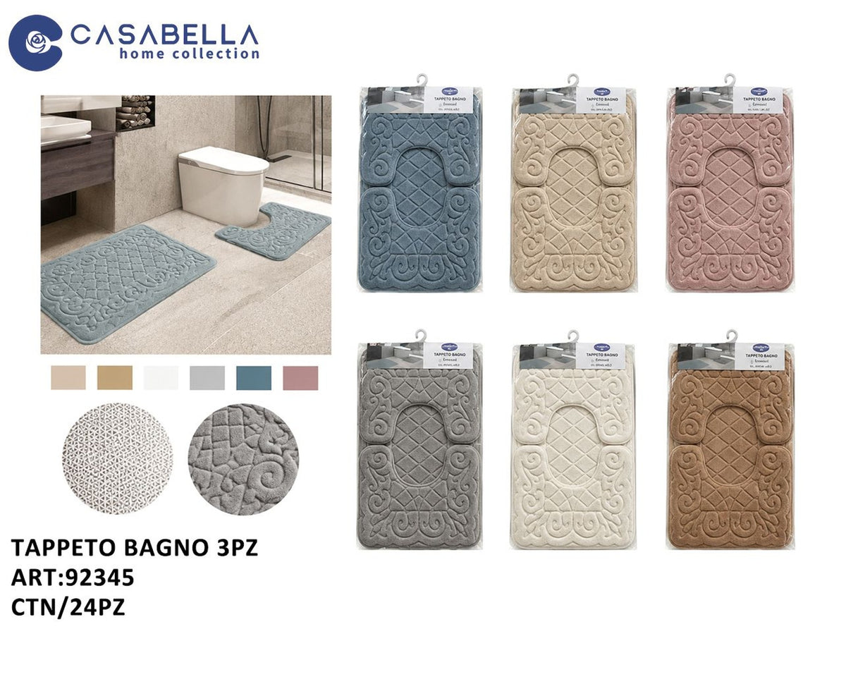 Tappeto Bagno 3PZ