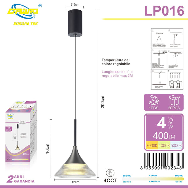 Lampada a sospensione