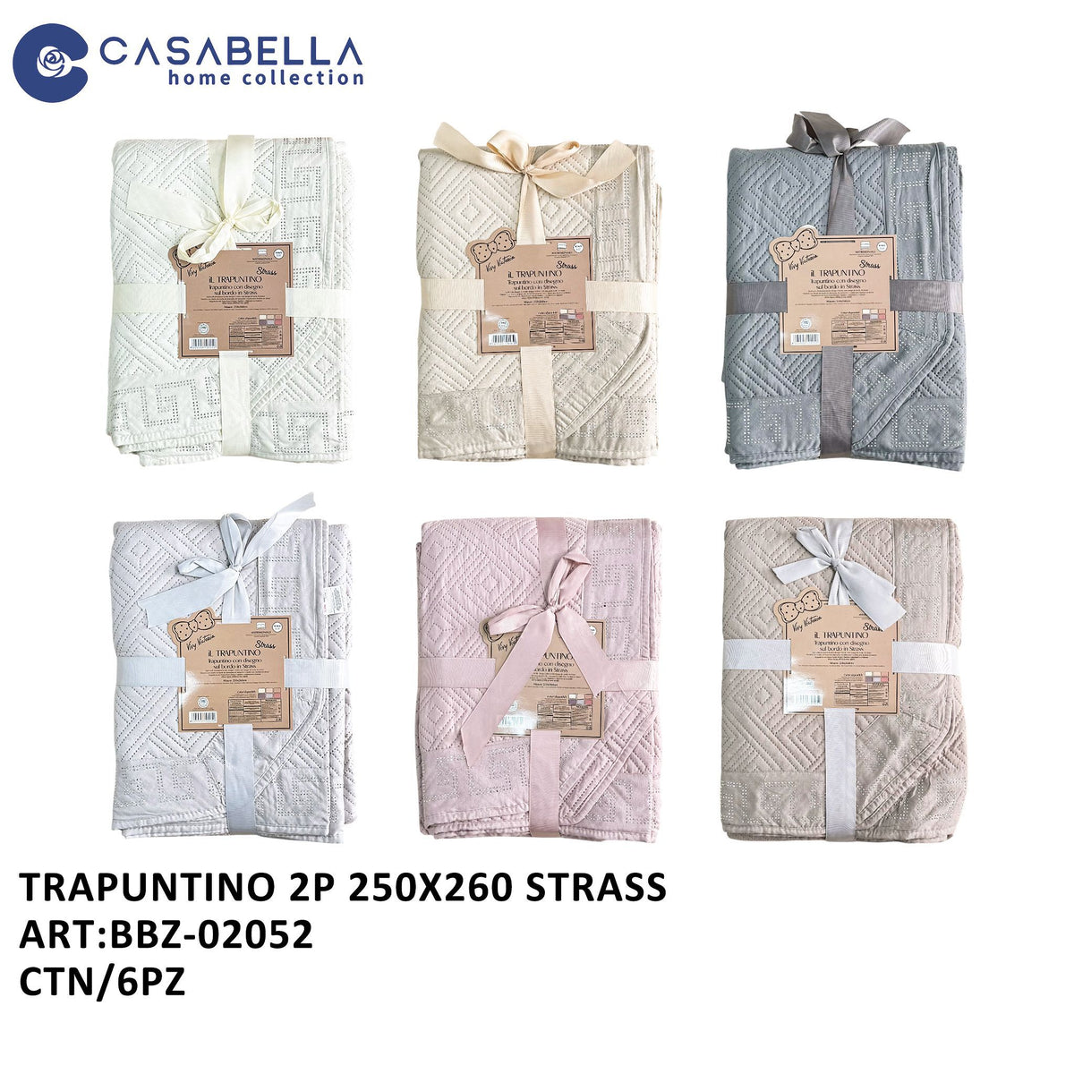 Trapuntino 2P 250X260 Strass