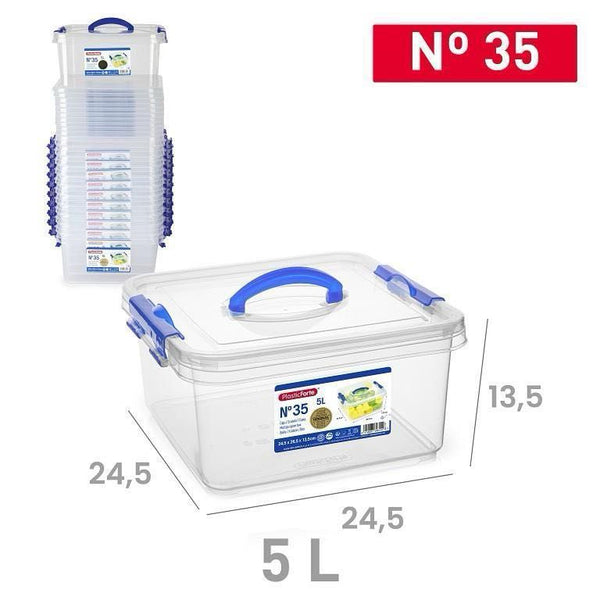 SCATOLA PLASTICA N35 5L 26.5X245X13.5CM