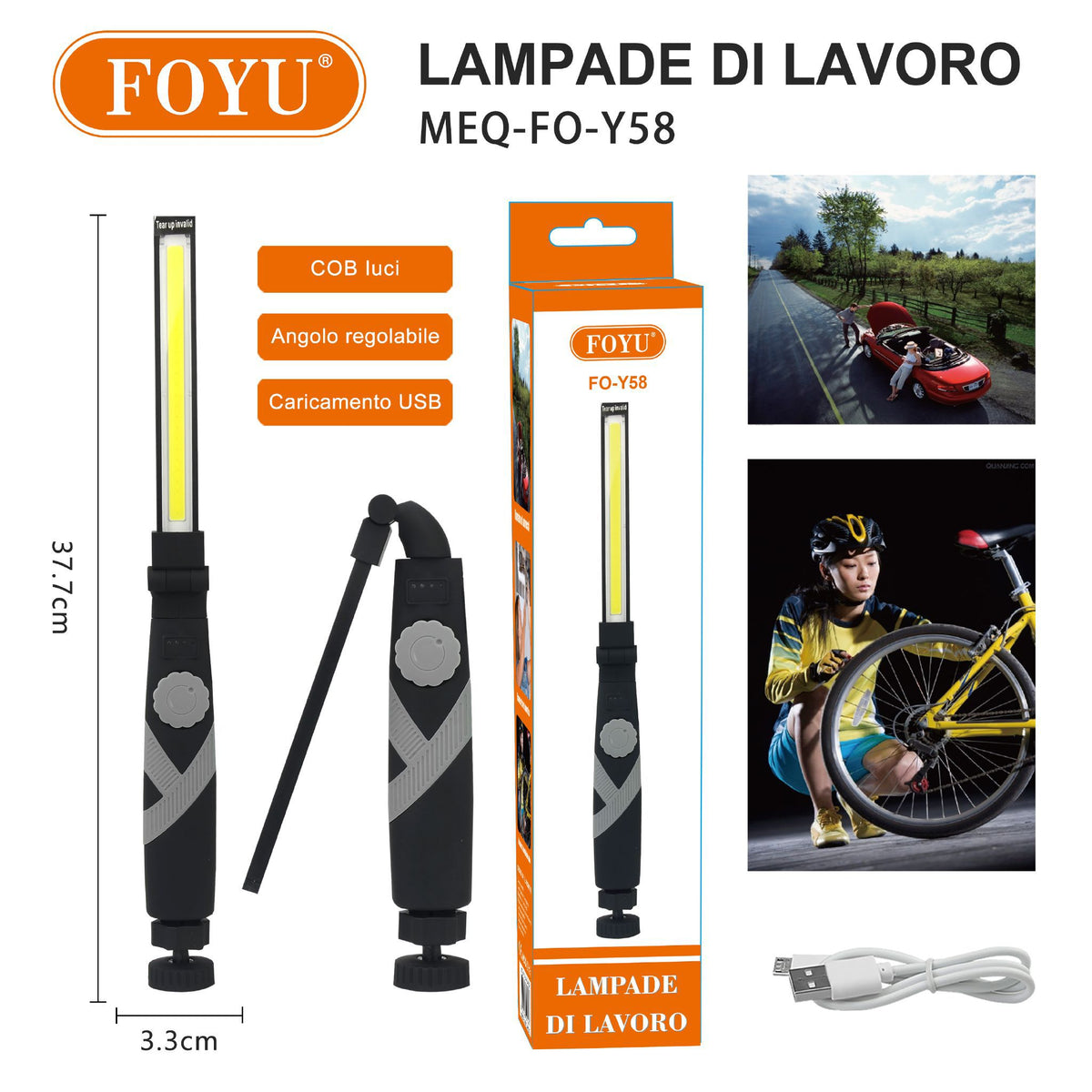 Lampada da lavoro