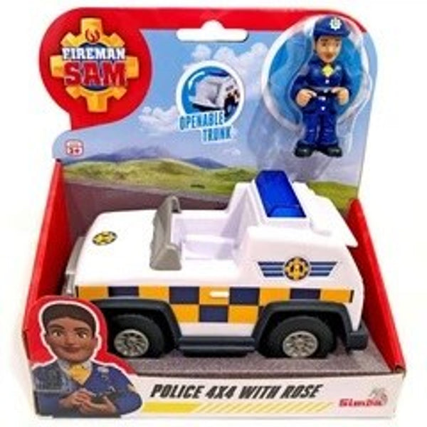 Set mestiere giocattolo – SAM IL POMPIERE MINI 4X4 POLICE 08372