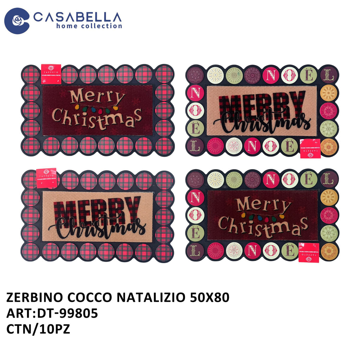 Zerbino Cocco Rettangolare