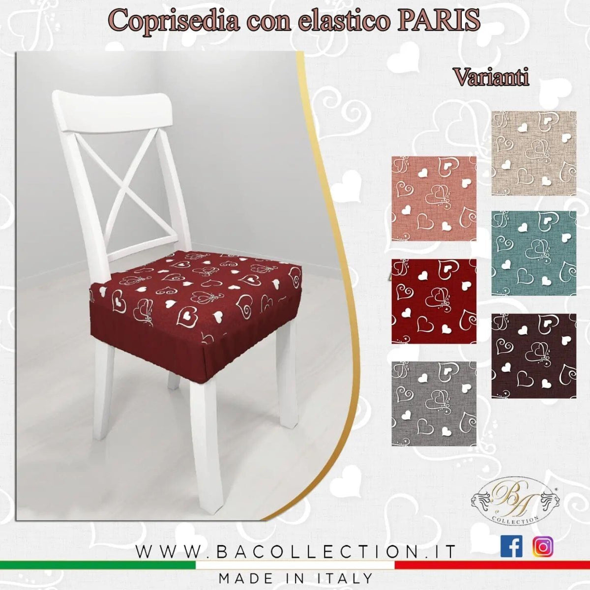 Coprisedia con Elastico 2PZ